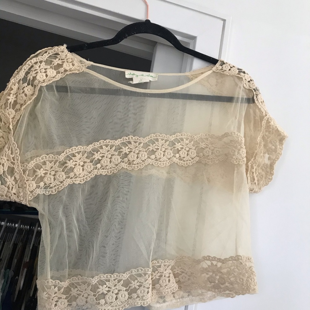 urban outfitters sheer top